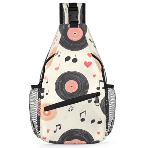 Bolso tipo sling unisex para viaje y senderismo