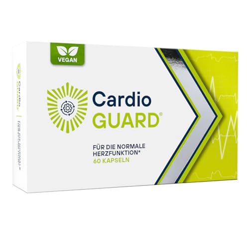 Cardio GUARD® | Für die normale Herzfunktion | Für einen normalen Energiestoffwechsel | Monatspackung mit 60 Kapseln
