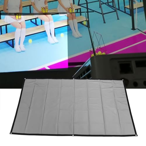 Pantalla para proyector de PVC sintético 120 pulg miniatura 4