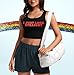 Lesbian Pride Tank Tops Women I Just Look Straight LGBT Gay Pride Month Crop Tanks Funny Lesbian Sleeveless Shirt Black