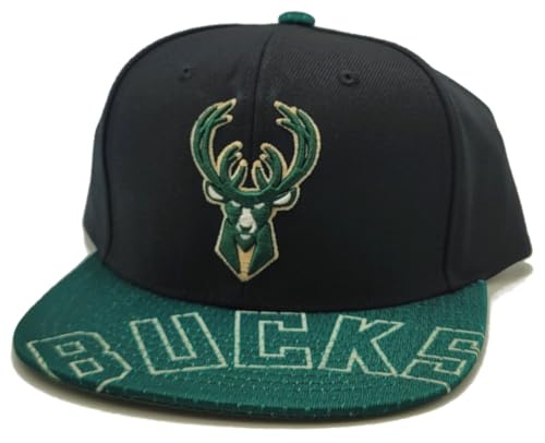 Casquette Milwaukee Bucks Mitchell & Ness réglable pour protéger du soleil - 2