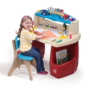Step2deluxeartmasterkidsdesktoddleractivitytableandchaircrafttablewithstorageages3yearsold Urban Country Home Decor Step2 deluxe art master kids desk toddler activity table and chair craft table with storage ages 3 years old urban country home decor