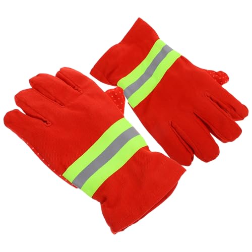 Guantes de extinción de incendios transpirables que evitan el sudor y protegen del calor
