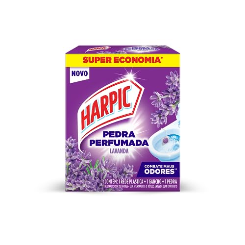 HARPIC PEDRA SANITÁRIA AROMA PLUS LAVANDA 1un 40% DE