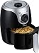 Produktbild Melissa 16290038 Heissluft-Fritteuse 2,0 Liter Heißluffritteuse mit Zeitschaltuhr und Thermostat, 1000 Watt schwarz