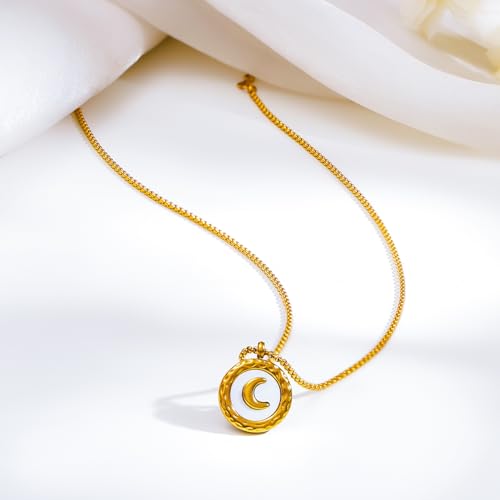 Image of Rubans Demi Fine Stainless Steel Pendant Chain Daily Gift for Women & Girls