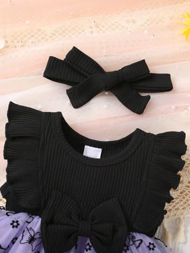 Image of TAGAS Girls' Long-Sleeve Floral Party Dress with Big Bow||Baby Girl Dress|| Frock for Girls|prinsses Dresses | Dress for Girls|