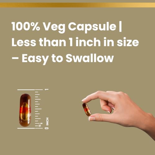 Image of Voll Sante Pumpkin Seed Oil Capsule-1000 mg Per Serving|HPMC Plant-Based Veg Capsules |Non-GMO|Cold-Pressed | Ayurvedic Dietary Supplement | Natural Source of Omega 6 & 9 | Supports Hair & Skin Health | 30 Capsules
