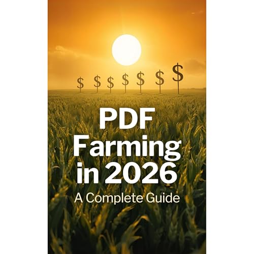 PDF Farming in 2026: A Complete Guide Audiolibro Por Anthony Cantoleni arte de portada