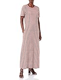 Vestido maxi de manga corta para mujeres grandes con estampado de rayas de ONLY TALL