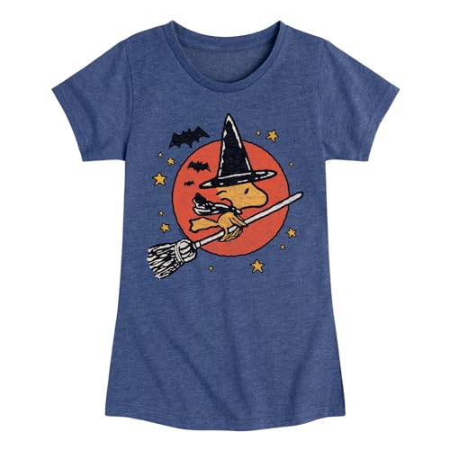 HYBRID APPAREL - Peanuts - Woodstock Witch - Toddler & Youth Girls Short Sleeve Graphic T-Shirt