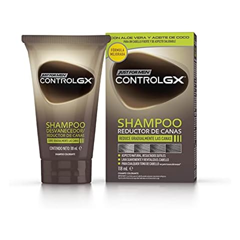 Champú Just For Men Control GX Reductor de Canas Gradual Cover