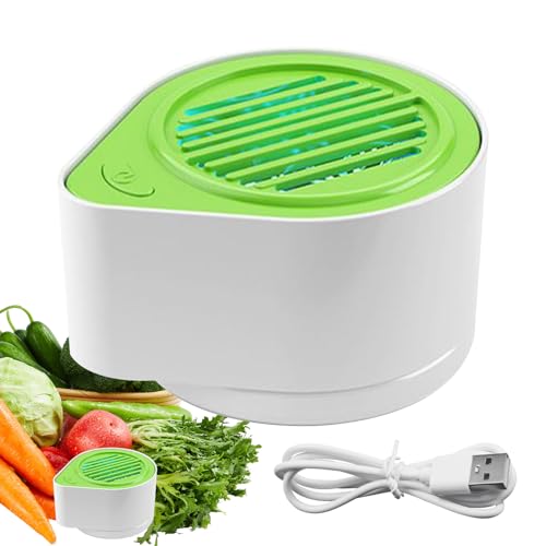 Bajbumgn Lavadora De Frutas Y Verduras - Purificador y Limpiador de Alimentos - Herramienta Automática Sin Cables para Alimentación Saludable Cocina Casera Entusiastas del Fitness