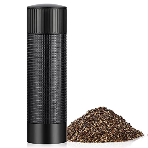 Premium Pepper Grinder Heavy Duty Aluminum Made Manual Pepper Mill With More Pepper Output Less Cranking Pepper Mills Set #TOP5