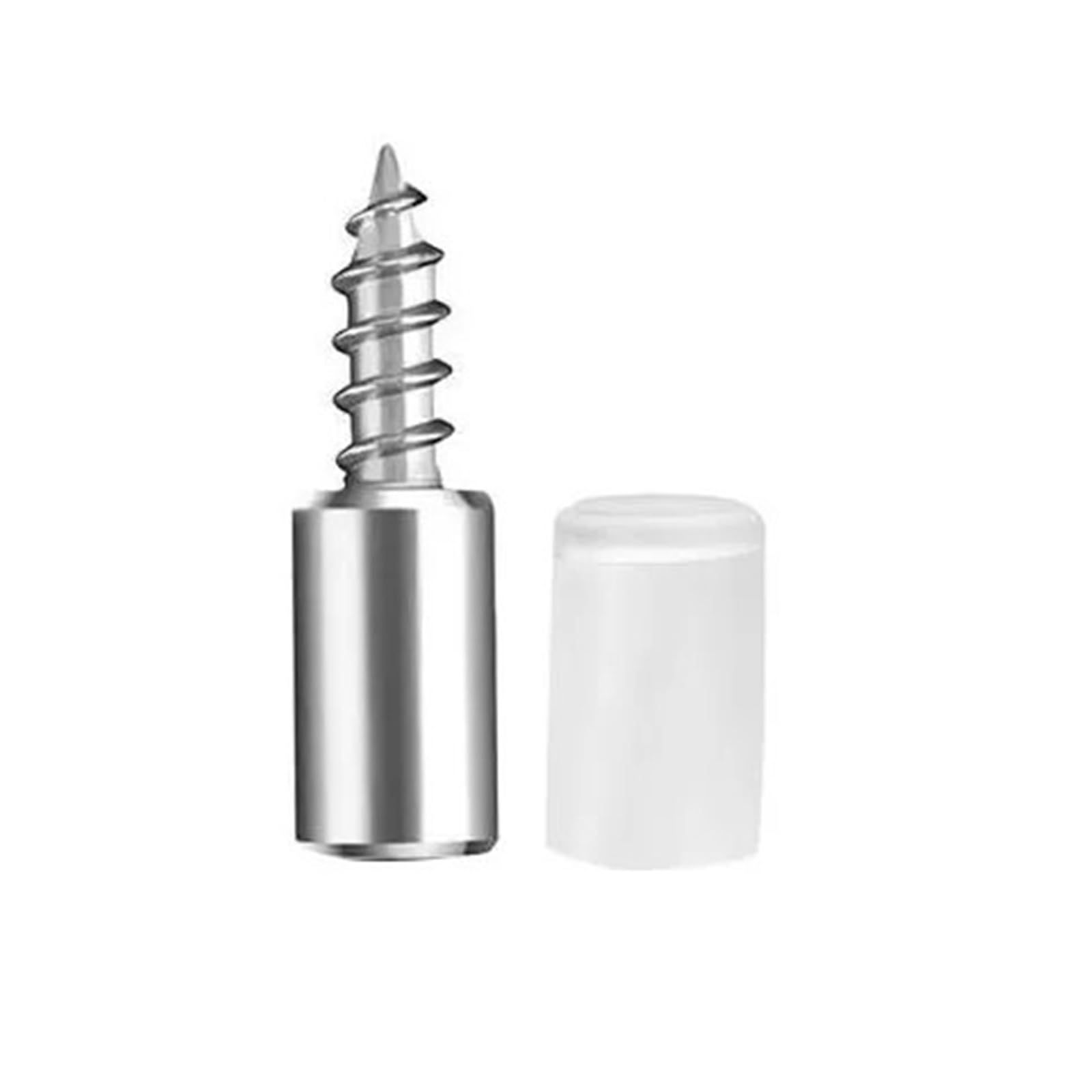 Fixed Support Self-Tapping Cross Screw Cabinet Bracket with Non-Slip Rubber Sleeve(16pcs(8sets))