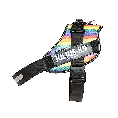 IDC Powerharness, Size: 3XL/4, Rainbow, Rainbow - artificial leather - Image 2