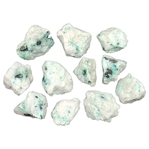 BUSOTH Natural Crystal Rough 100g Bulk Natural Phoenix Raw Stones Rough Quartz Crystal Gemstone Specimen Home Decoration 2-4cm