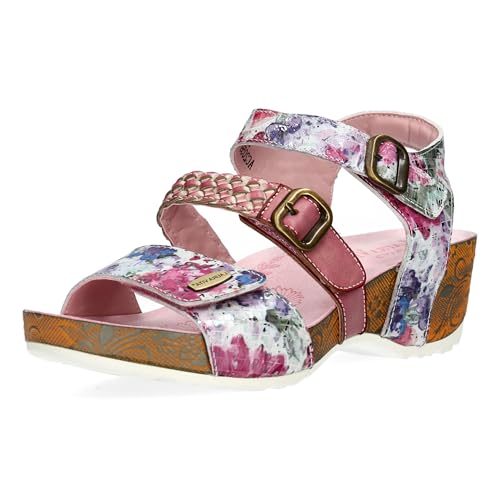 Sandales mode femme Laura Vita Daphneo 02 en cuir coloré