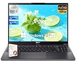 acer Aspire Go 15 i5 Business Student Laptop Computer, 15.3' WUXGA Display, Intel Core i5-1334U, with Lifetime Microsoft Office, 16GB RAM 512GB SSD, WiFi 6, Windows 11 Pro