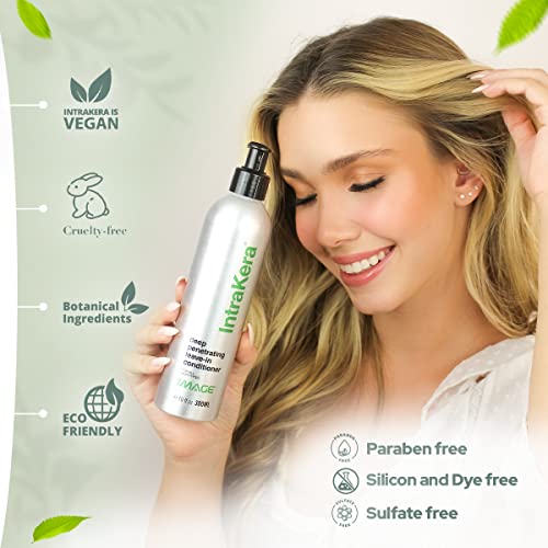 Image Intrakera Leave In Conditioner For All Hair Types, 32 Fl Oz - Detangler For Dry Or Damaged Hair - Deep Moisturizer Hair Treatment For Women - Anti Frizz #TOP5