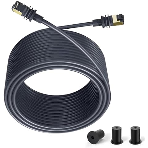 JOSTART- for Starlink Cable Gen 3, 150FT/45.7M Replacement Cable Compatible with Starlink Standard V3 Ethernet Cable Extension Waterproof Outdoor Gray Cover