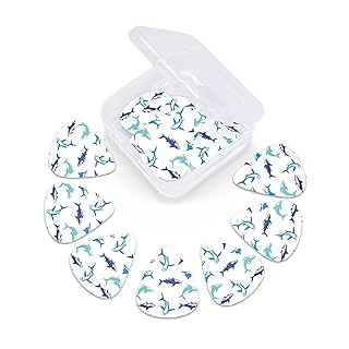 Supernatural Lot de 12 médiators tendance et durables dans une boîte pour ukulélé guitare électrique basse - Les Beatles, Paul McCartney, John Lennon, RIngo Starr, George Harrison Supernatural Lot de 12 médiators tendance et durables dans une boîte pour ukulélé guitare électrique basse – Image 6