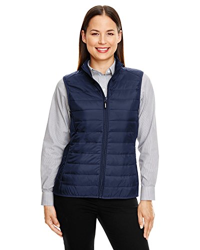 Ash City - Core 365 Ladies' Prevail Packable Puffer Vest M CLASSIC NAVY