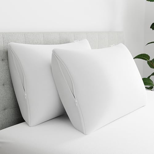 AllerEase Maximum Pillow Protector Particle Barrier Soft...