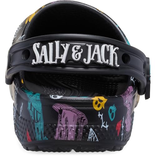 Crocs Disney Tim Burtons The Nightmare Before Christmas Jack and Sally Classic Sabots Enfants - vue 3