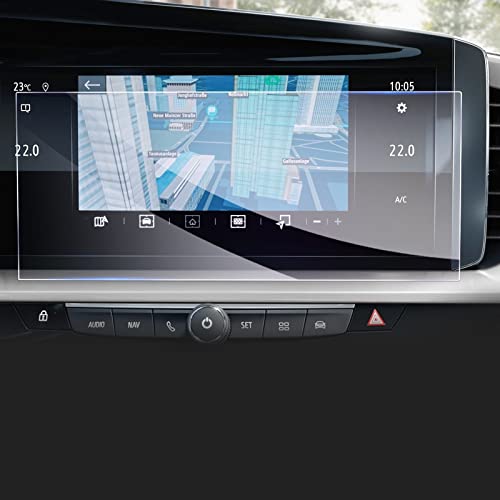 Verre trempé autoradio Opel Mokka 2022 ultra résistant anti-reflet tactile 10"