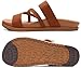 KuaiLu Womens Orthopedic Sandals With Comfortable Arch Support Cushion Yoga Mat Slides Fashion Summer Beach Flat Sandles Adjustable Open Toe Travel Outdoor Plantar Fasciitis Flip Flops Tan Brown 9.5