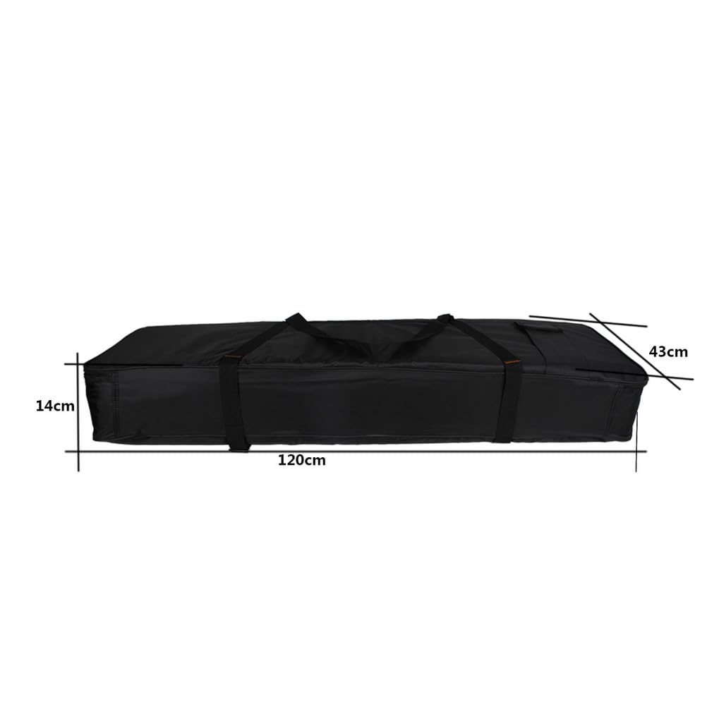 Torba na instrumenty z tkaniny Oxford 120 cm do klawiatury i sprzętu