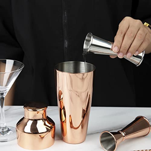 Olympia Stainless Steel Barware Banded Jigger Measure Clubs Wine Drinks 25 /50Ml, Silver, 25ml and 50ml - Image 3