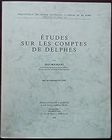 Etudes Sur Les Comptes de Delphes 2869580177 Book Cover