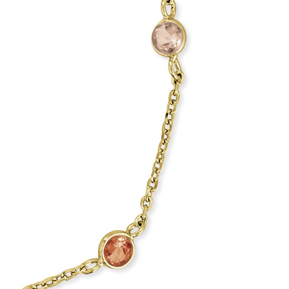 Engelsrufer Damen Armband aus Sterling Silber besetzt mit Zirkonia Steinen, Karabinerverschluss, in zwei Längen verstellbar, nickelfrei, Allergiker geeignet