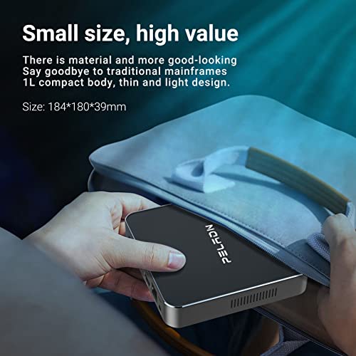 Peladn Pi05 Mini Pc Windows 11 Pro, Mini Computer Intel 11Th Gen N5105,16Gb Ram/512Gb M.2 Ssd, 4K Uhd, Bluetooth 4.2, Lan & Hdmi2.0,2.4G/ 5.0G Wifi For Business Home/Office/Htpc #TOP7