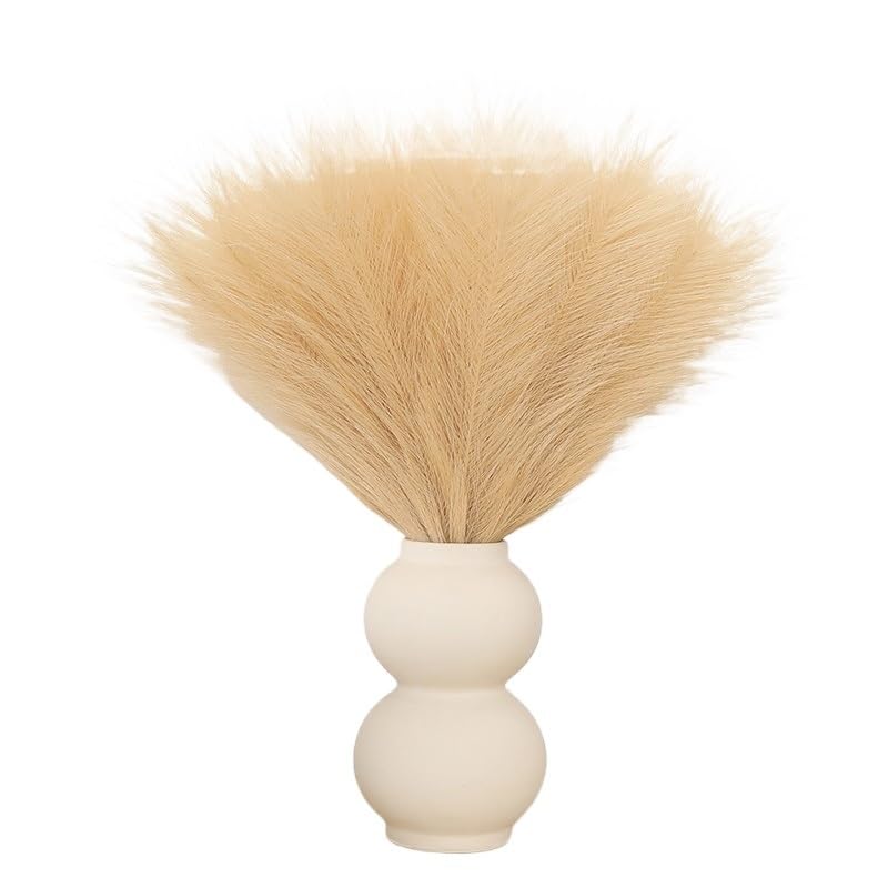 Pampas Grass Large 10pc 14in Flores Artificiales Decoración miniatura 3