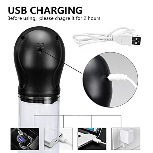 Elektrisch Penispumpen Automatische Penis Vakuumpumpe Für Männer Starke Saugkraft Penispumpen Elektrische Masturbatoren Cup Für Erektion Und Penisvergrößerung Vakuumpumpe Sexspielzeug - Image 8