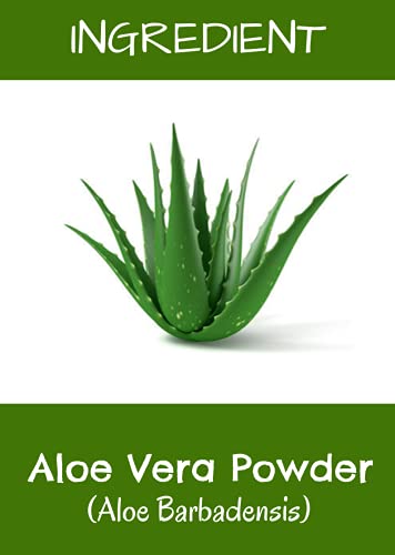 Image of MR Ayurveda 100% Pure Organic Hibiscus Powder and Aloe Vera Powder, Natural Skin & Hair Care - Combo Pack (100 Grams Each)