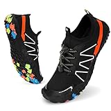 Hike Barefoot Shoes Women Men Footwear, Wide Toe Water Shoes 2067 New Breathable Grounded Non-Slip Fashion Hiking Shoe for Walking Swim Pool Beach Outdoor Water Sports