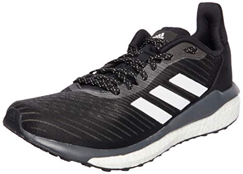 adidas Men's Solar Drive 19 M 39s Running Shoes, Black Core Black FTWR White Gray Six, 9.5