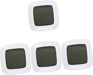 POPETPOP 4 Pçs Medidor De Temperatura E Umidade De Réptil Medidor De Temperatura Digital Medidor De Umidade De Réptil Tanque De Peixes Caixa De Réptil Ao Ar Livre Dragão Barbudo Acessórios