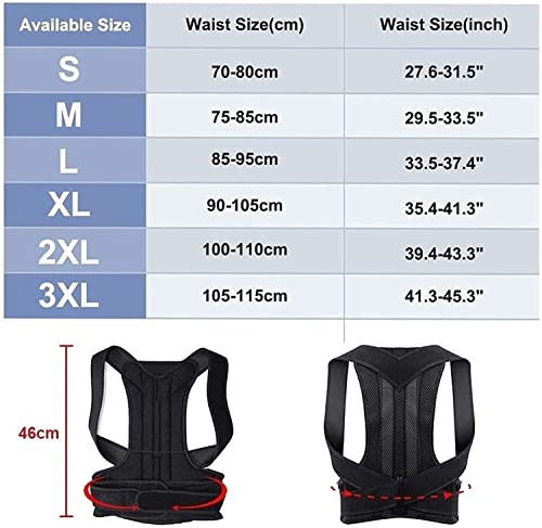 Correcteur de posture au bureau : support dorsal réglable pour soulager le dos et les épaules