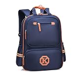 FANDARE Moda Mochilas Infantiles Mochilas Tipo Casual Bolsas Escolares Niña Niño Bolsa de Viaje Children Bolsos de Mujer Adolescente School Bag Outdoor Viaje Infantiles Daypack Nylon Azul M
