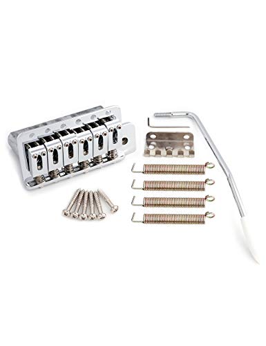 Metallor 6���G���L�M�^�[ �g�������u���b�W �����T�h�� �t�F���_�[�X�g���g�X�N���C�A�X�^�C���M�^�[�p Whammy Bar Chrome�t���B