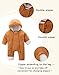 JingleBaBa Unisex Baby Snowsuit Winter Outfits Toddler One Piece Fashion Bodysuit Infant Coat Jumpsuit 0-3 Months