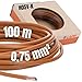 Produktbild 100 Meter Lapp 4510032 H05V-K 0,75 mm² braun I Verdrahtungsleitung I Aderleitung flexibel I PVC Einzelader I Litze 0,75mm2 I Verdrahtung