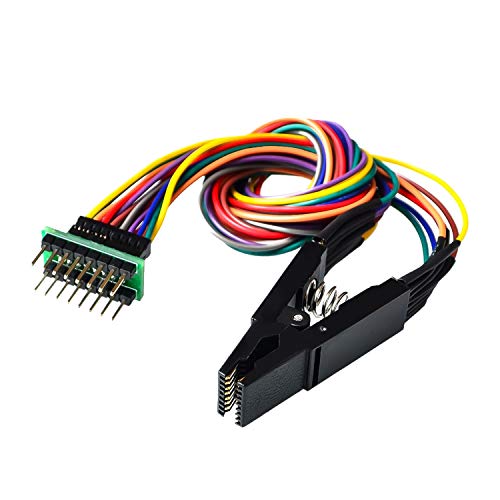 Price comparison product image WOVELOT Programmer Testing Clip Sop16 SOP Soic 16 Soic16 Pin Ic Test Clamp Sop16 to Dip8 Flash Clip for 25 Series Rt809F Tl866Cs Tl866A