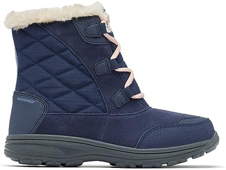 Columbia Women's Ice Maiden Shorty, Nocturnal/Dusty Pink, 6 | Image 6