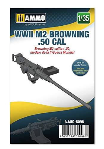 M2 Browning .50 Cal MIG8098 remplacez vos pièces de rechange WWII 1/35